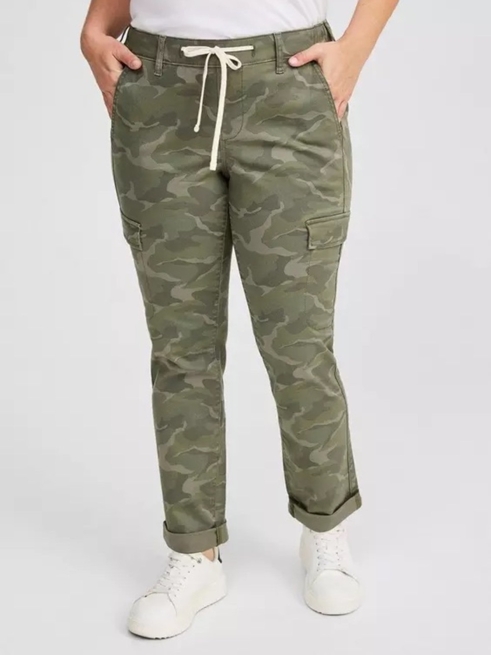 Tortid weekend Straight Olive Green Camo Pants 2X